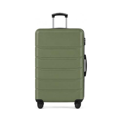 NEWBULIG 20 Inch Carry On Luggage, Suitcase with Spinner Wheels - color: Green, size: 20 Inch