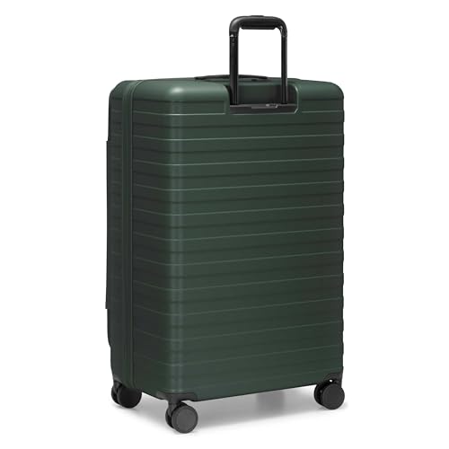 Traveler's Choice Novia Top Opening Expandable Polycarbonate Luggage with Spinner Wheels, Green, 30-Inch Large - color: Green, size: 30-Inch Large