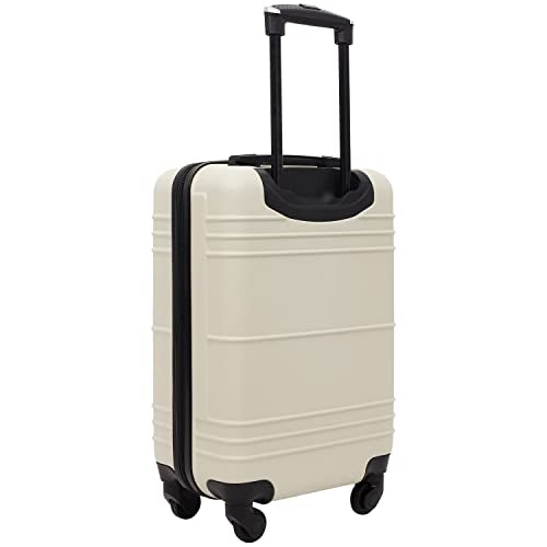 Travelers Club 22" Richmond Spinner Carry-On Luggage, Bone - color: Bone