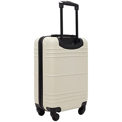 Travelers Club 22" Richmond Spinner Carry-On Luggage, Bone - color: Bone