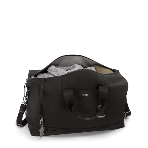 Tumi Unisex Rhys Expandable Duffel - color: Black/Gunmetal