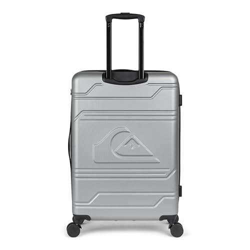 Quiksilver Rincon Suitcases Hardside Luggage with Spinner Wheels, Large 3-Piece Set (20/26/30) (Metallic Silver) - color: Metallic Silver