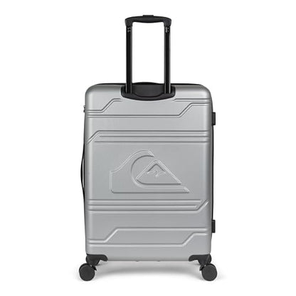 Quiksilver Rincon Suitcases Hardside Luggage with Spinner Wheels, Large 3-Piece Set (20/26/30) (Metallic Silver) - color: Metallic Silver