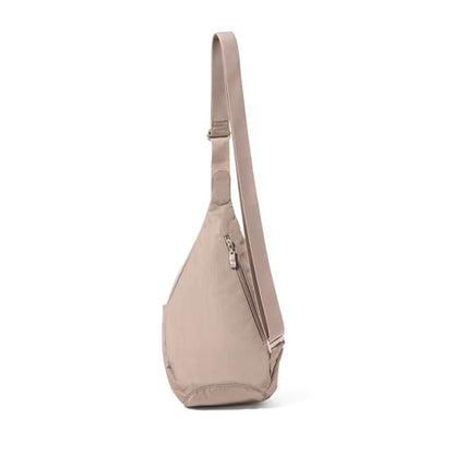 Baggallini Mini Sling - 12x7 Sling Crossbody Bag Backpack with Adjustable Shoulder Strap - color: Moonrock