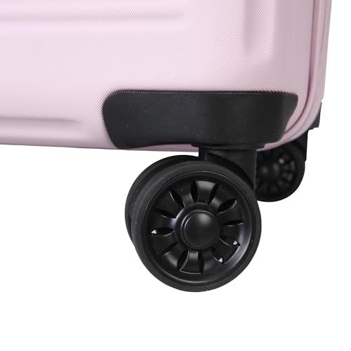TRIPS AXIS 2-Piece Hardside 8-Wheel Spinner Luggage Set: 20" Carry-On & 28" Checked Suitcase Size Luggage, Lilac - color: Lilac, size: 2PC SET(CARRY ON+ LG CHECK)