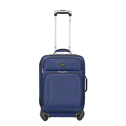 Skyway Epic Softside 4-Wheel Luggage Spinner Collection - color: Surf Blue
