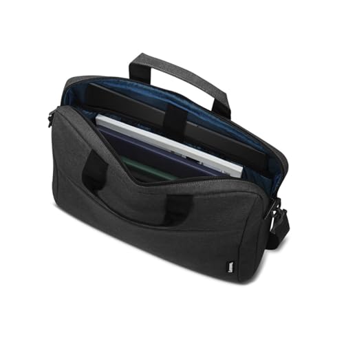 Lenovo Laptop Bag T210, Messenger Shoulder Bag for Laptop or Tablet, Sleek, Durable & Water-Repellent Fabric - size: 17 inch