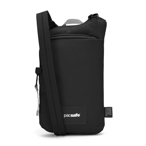 Pacsafe Unisex Pacsafe Go Anti Theft Tech Crossbody - color: Jet Black