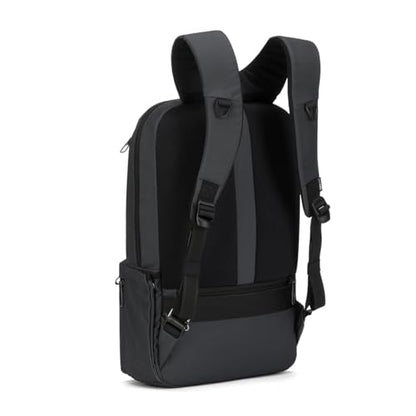 Pacsafe Metrosafe X Anti Theft 20L Backpack-with Padded 16" Laptop Sleeve, Slate, 20 Liter - color: Slate