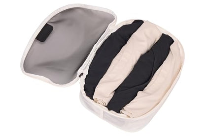 Thule Packing Cube, Size Small, Transparent Fabric, Organize Essentials, Easy to Pack, YKK Zippers - color: WHITE, size: Small, style: Single
