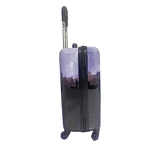 Fast Forward Batman Black Luggage 20 Inches Hard-Sided Tween Spinner Carry-On Travel Trolley Rolling Suitcase for Kids - style: Batman 2