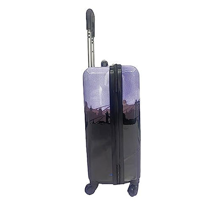 Fast Forward Batman Black Luggage 20 Inches Hard-Sided Tween Spinner Carry-On Travel Trolley Rolling Suitcase for Kids - style: Batman 2