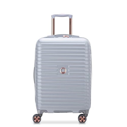 DELSEY PARIS Cruise 3.0, 20 Inch Carry-On Hardside Luggage, Platinum - color: Platinum, size: Carry on 20 Inch