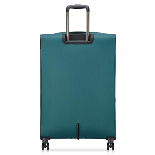 DELSEY PARIS Sky Max 3.0, 28 Inch Checked-Large Luggage, Teal Blue - color: Teal Blue, size: Checked-Large, 28 Inch