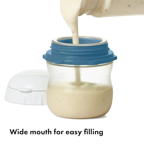 OXO Good Grips Prep & Go Silicone Squeeze Bottles 2 Pack-2.3oz, Ocean Blue - color: Ocean Blue, style: Squeeze Bottle - 2 Pack