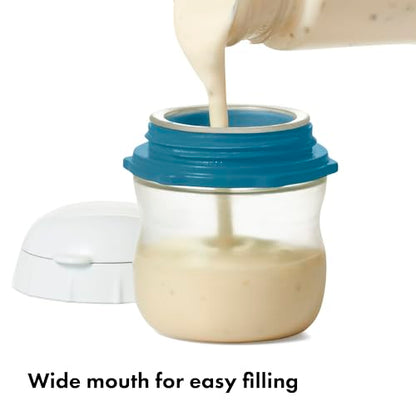 OXO Good Grips Prep & Go Silicone Squeeze Bottles 2 Pack-2.3oz, Ocean Blue - color: Ocean Blue, style: Squeeze Bottle - 2 Pack