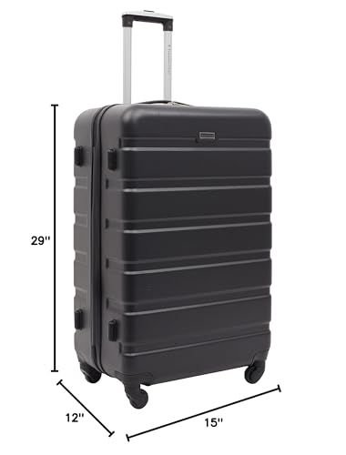 Travelers Club Harper Luggage, Black, 2 Piece Set - color: Black, size: 2-Piece Set
