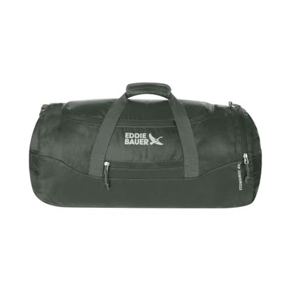 Eddie Bauer Stowaway Packable Duffel Bag, 45L, Dark Forest - color: Dark Forest