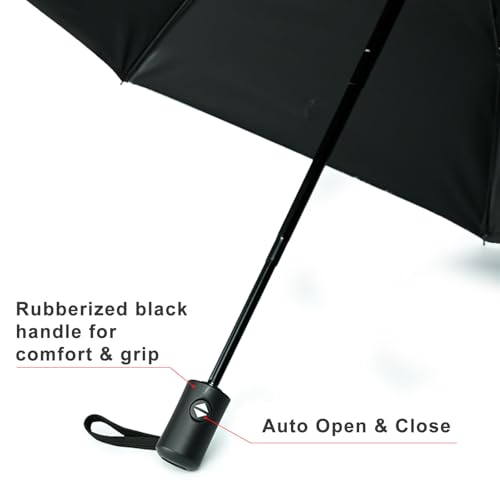Windproof Travel Umbrella Folding Compact Automatic Umbrellas for Women Men Rain Sun - color: Forest Dragon