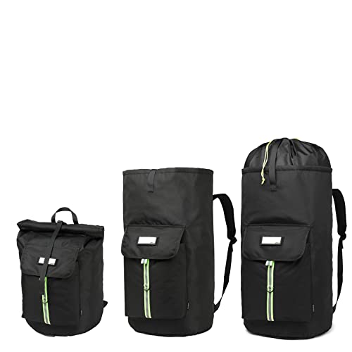 laundry bag backpack,extra-large heavy duty laundry bags,laundry backpack for college students,drawstring closure (Black Laundry Backpack Bag) - color: Black Laundry Backpack Bag