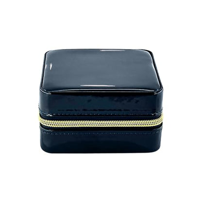 Brouk & Co Pearl Travel Jewelry Case (Navy) - color: Navy