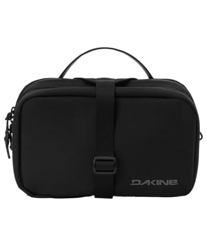 Dakine Split Hanging Travel Kit, Dual-Compartment Dopp Kit - color: Black/Black