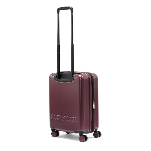 DKNY On the Go 21" Hardshell Lightweight Expandable Carry-On Luggage with Spinner Wheels,Burgundy - color: Burgundy, size: 21" Carry-On Luggage