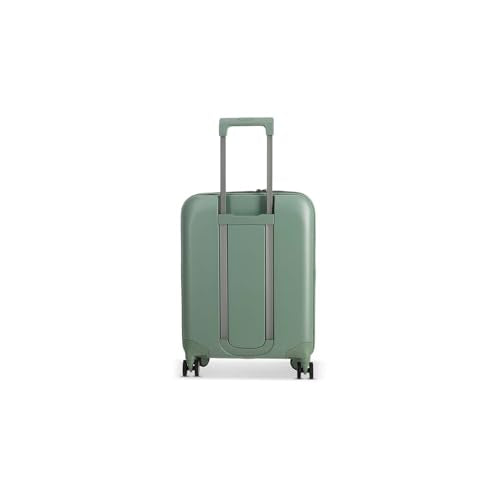 ROLLINK Foldable Mono Carry-On Suitcase 21” – Foldable Hardshell Luggage, Double Spinner Wheels, TSA Lock, Lightweight & Durable Travel Case – Scratch, Water & Impact Resistant (Hedge Green) - color: Hedge Green, size: Carry-On