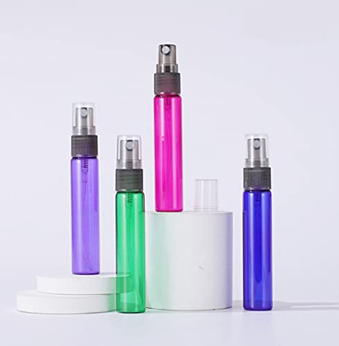 20 Pack 10ml Glass Perfume Spray Bottle, 10ML Purple Spray bottles - color: Purple