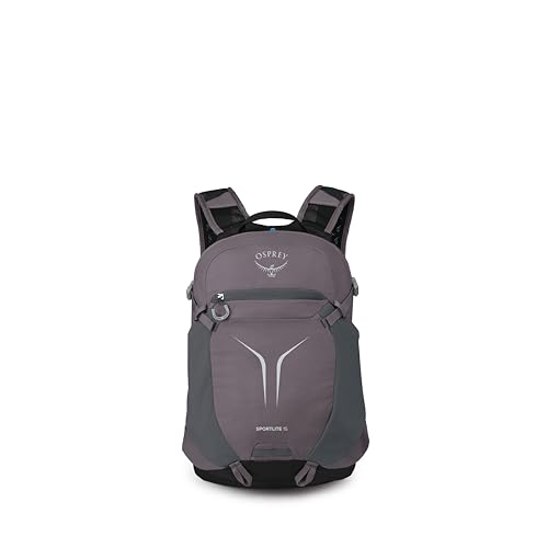 Osprey Sportlite 15L Lightweight Hiking Backpack, Purple OS - color: Graphite Purple, style: 15l