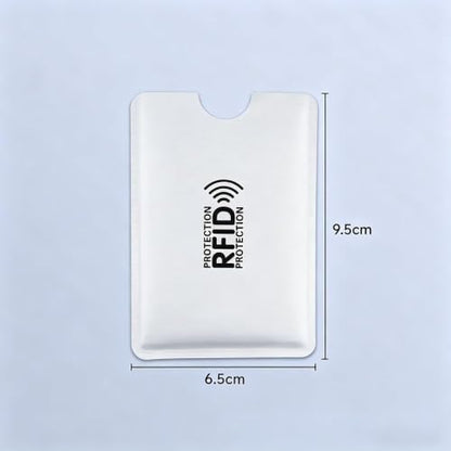 30 Pack RFID Blocking Sleeves, Credit Card Protector Holders for Contactless Cards - color: Silvery