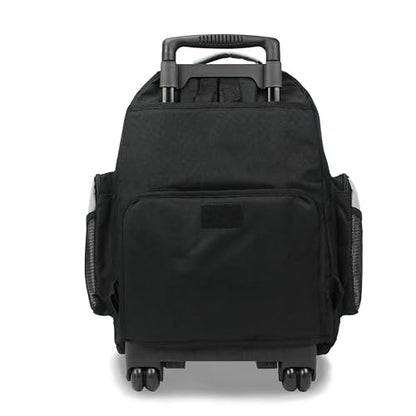 World Traveler Transworld 22-Inch Carry-On Rolling Backpack - Grey - color: Grey