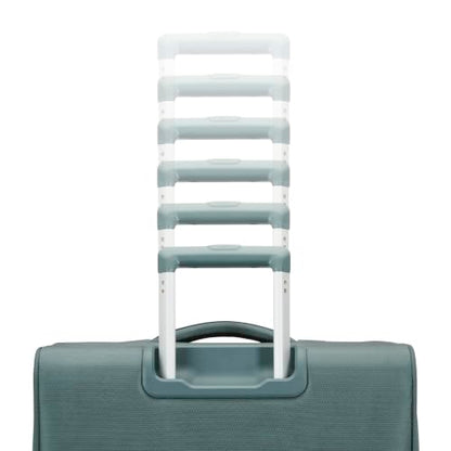 Samsonite Soft-Sided 3-PC: 20/24/29” (Carry-on, Medium & Large) Lightweight Expandable PortLift Luggage Set: Durable, 4 Spinner Wheels, Adjustable Handle, TSA Lock, 2 Front & Side Pocket- Teal - color: Deep Atlantic Green, size: 3-Piece (20"/25"/29")