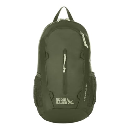 Eddie Bauer Stowaway Packable Backpack | Travel | Outdoor | Lightweight | Foldable | Durable | Ripstop Polyester | 20L - Irish Green - color: Irish Green, size: 20L