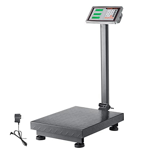 VEVOR Computing Digital Platform Scale 660 lbs Load Stainless Steel