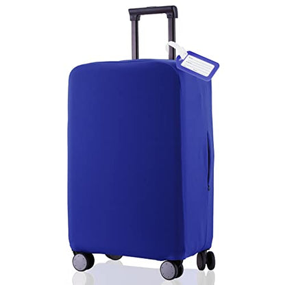 Travel Luggage Cover - Scratch-Resistant Fit 19-31 Inch, Blue, XL(28-29 inch) - color: Blue, size: 28-29 inch