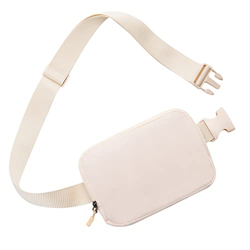 Belt bag Fanny pack crossbody bags for women Everywhere belt bag (ivory) - color: ivory