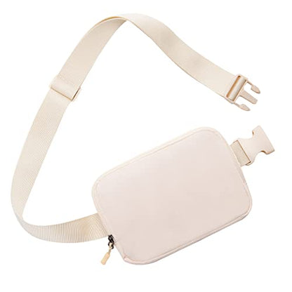 Belt bag Fanny pack crossbody bags for women Everywhere belt bag (ivory) - color: ivory