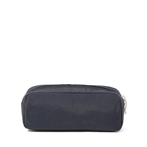 Long Pocket Cosmetic - Lightweight 7.8”x 3.1”x2.1” Makeup Bag - Travel Essentials Makeup Organizer - color: French Navy