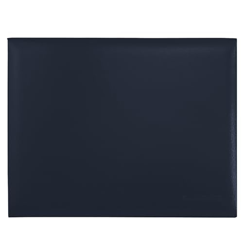 GraduationMall 8.5"x11" Smooth Padded Diploma Cover Certificate Holder Darkblue,2-Packs - color: Navy, size: 2 Packs