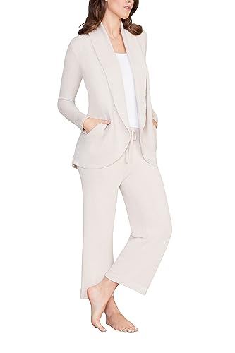 Barefoot Dreams® CozyChic Lite® Circle Cardi - color: Stone, size: X-Large