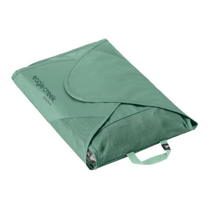 Eagle Creek Pack-It Reveal Garment Folder, Large, Willow Green | Travel Garment Bag with Compression Wings to Maximize Luggage Space, Convenient Top Handle, Quick-Drying Material - color: Green