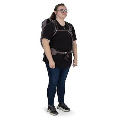 Osprey Sportlite 25L Lightweight Hiking Backpack, Purple OS - color: Graphite Purple, style: 25l - Extended Fit