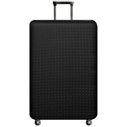 Luggage Cover, Protective Washable Suitcase Cover - Travel Elastic Spandex Suitcase Protector Fits 22 to 24Inch Black - color: Black, size: M: Fit 22-24 Inch Luggage