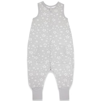 Toddler Sleep Sack with Feet, 2-3T, 1-Pack - color: Grey Stars (1 Pack), size: 2-3T
