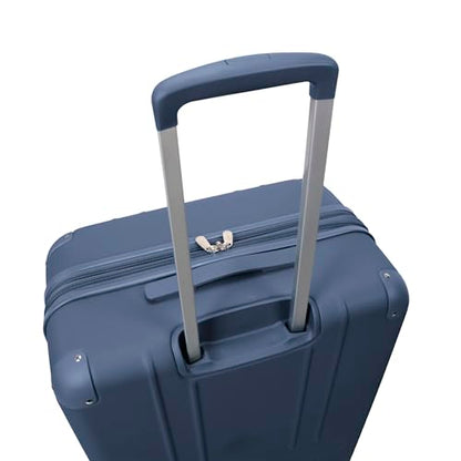 Jessica Simpson Countryside 2-Piece Set (21" & 30") Expandable 8-Wheel Spinner Large Checked Luggage Suitcase, Oceanview - color: Oceanview, size: 2-Piece Set
