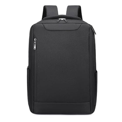 Slim Business Laptop Backpack, Water Resistant Travel Backpack, Durable Computer Bag, Fits 15.6 Inch Laptop, Black.