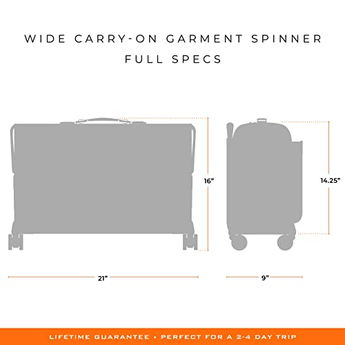 Briggs & Riley Baseline 의류 가방, 블랙., Briggs & Riley 베이스라인 의류 가방 - size: 21" Global Carry-On