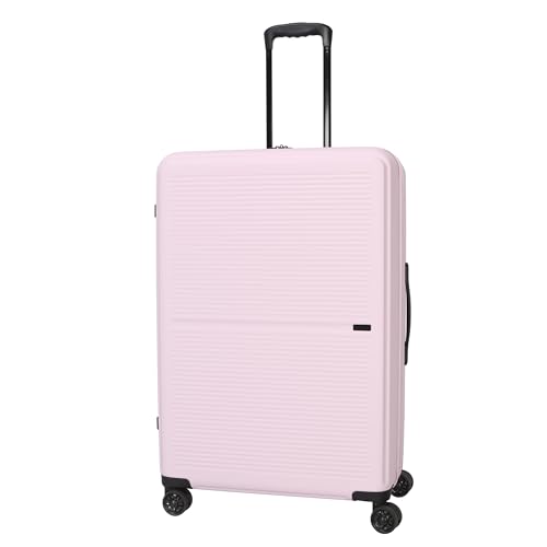 TRIPS AXIS 28-Inch Lightweight Durable Hardside 8-Wheel Spinner Checked Suitcase Size Luggage, Lilac - color: Lilac, size: LARGE CHECKED