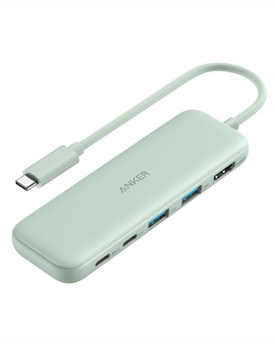 Anker USB C Hub, 5-in-1 USBC to HDMI Splitter with 4K Display - color: Green